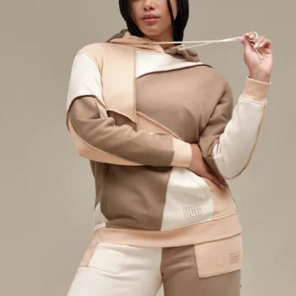 UGG  All Gender Raini Piecework Hoodie - Picture 2 of 16